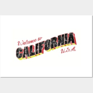 Welcome to California Posters and Art